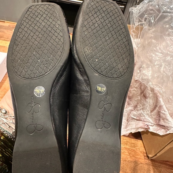 Jessica Simpson Mandalaye Macey Ballet Flats. Black. Size 7 1/2 euro 37 - Picture 6 of 6